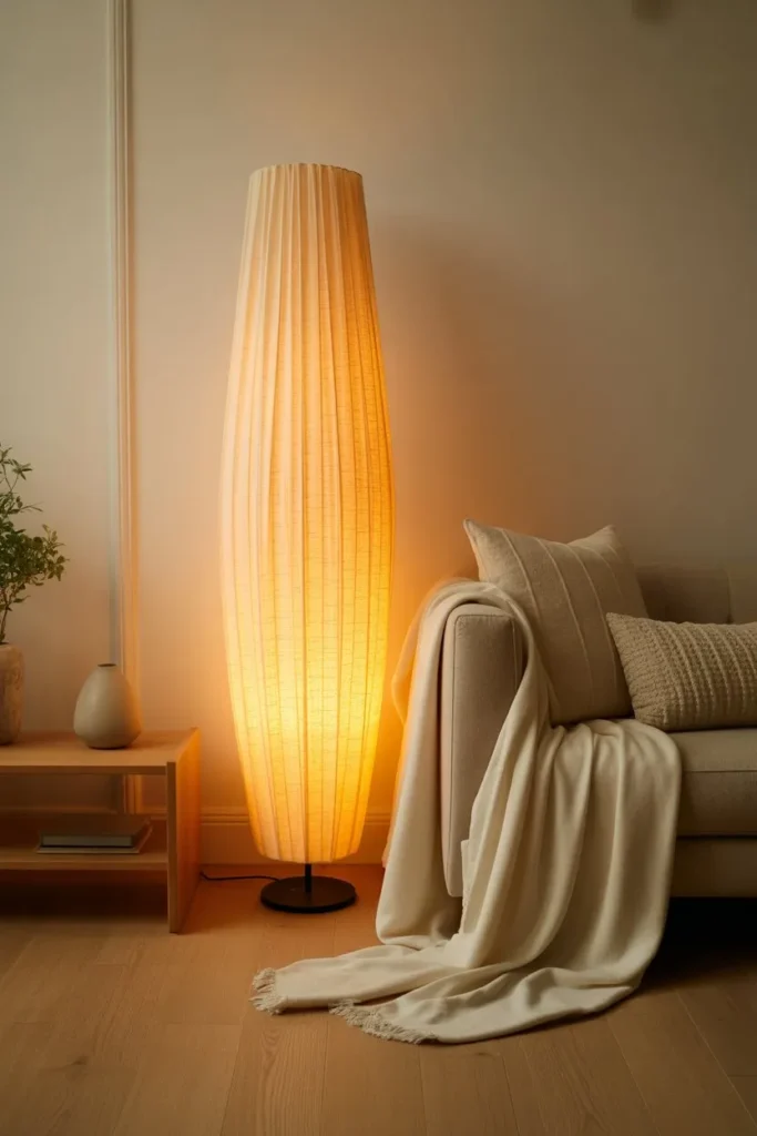 Soft Fabric Shade Lamp