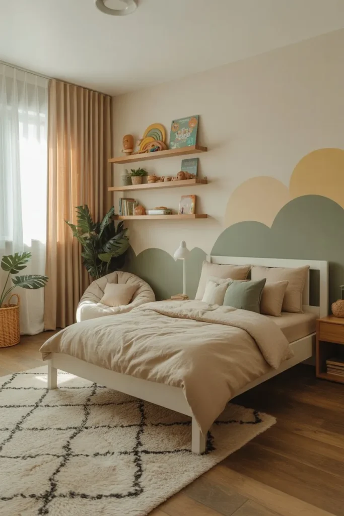 Soft Neutral Palette with Playful Accents