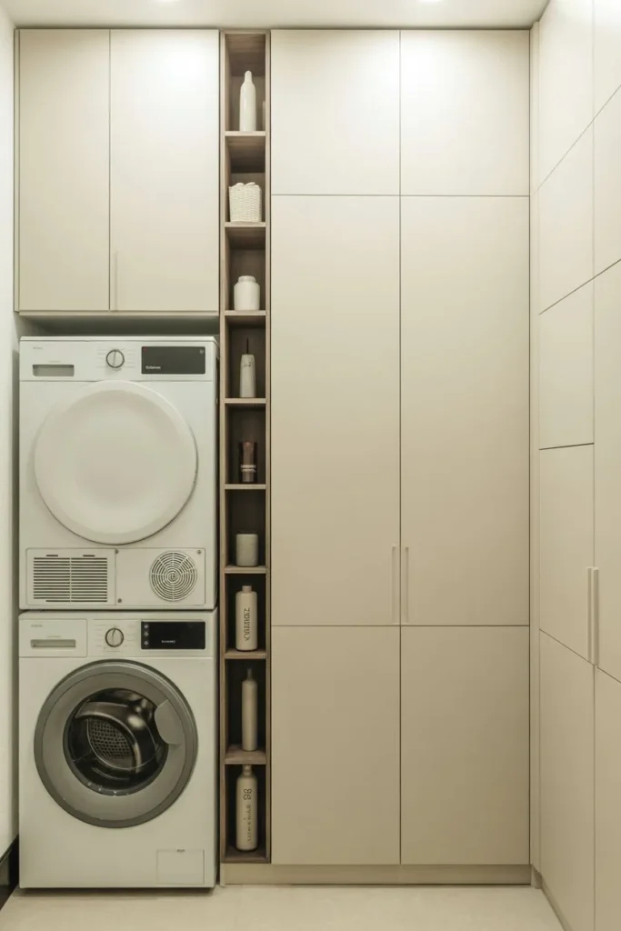 Stackable Washer Dryer Storage Tower