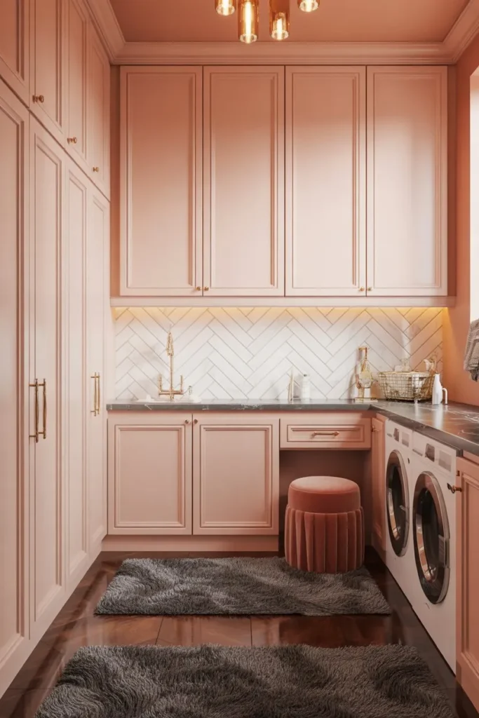 Sweet Peach and Gold Boutique