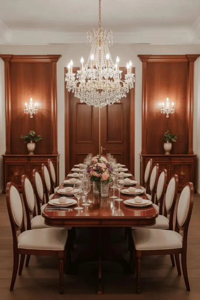 Symmetrical Layout for Formal Elegance