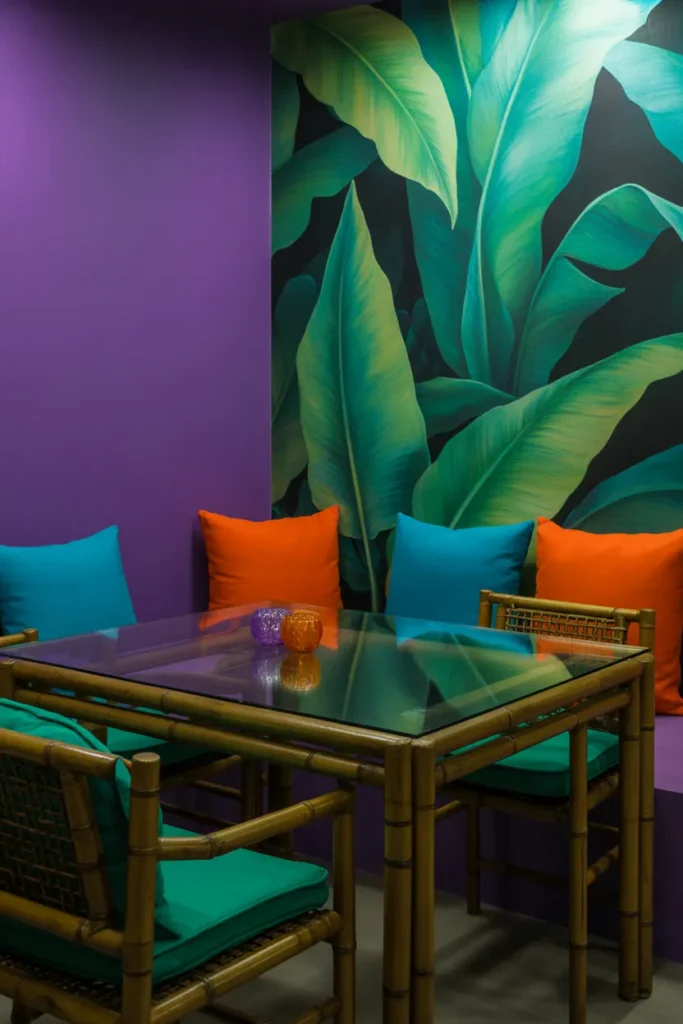 Tropical Ultraviolet Oasis