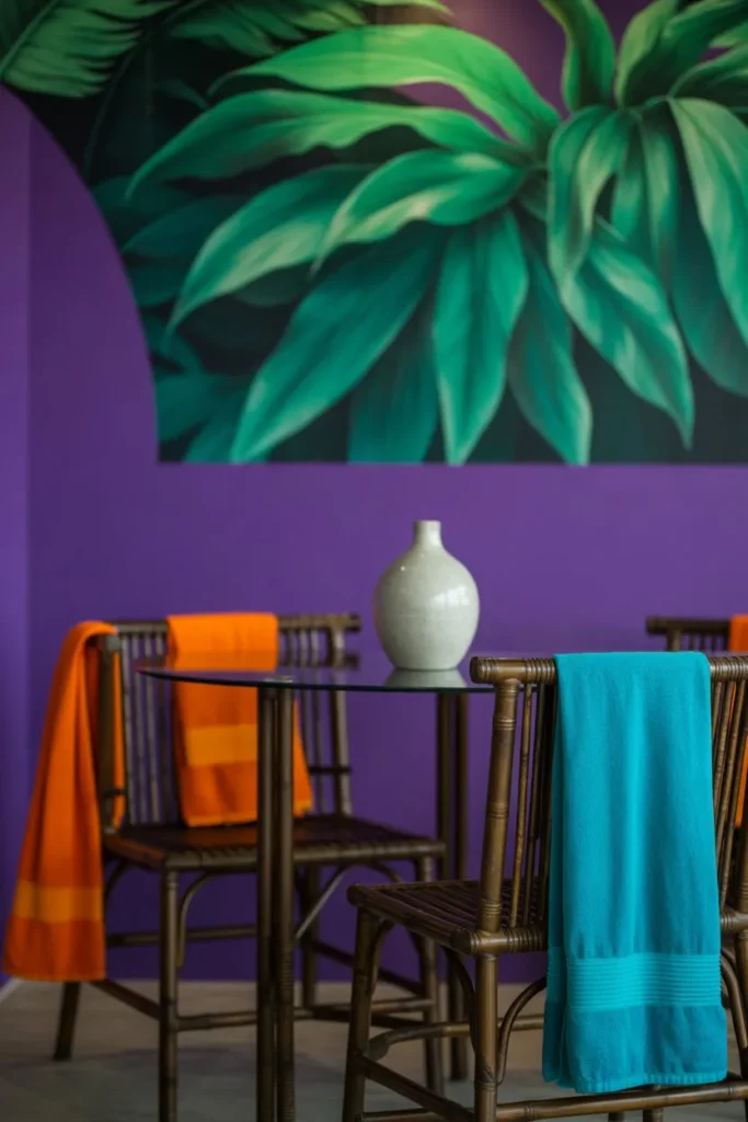 Tropical Ultraviolet Oasis