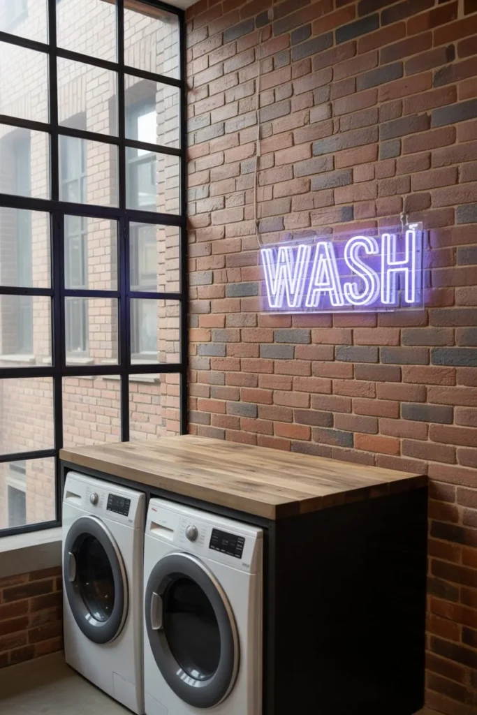 Urban Brick and Steel Loft