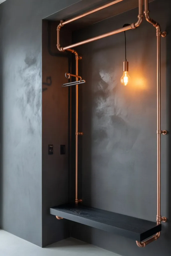 Urban Concrete and Copper Den