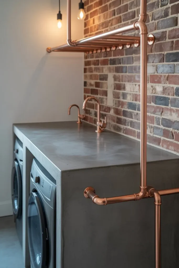 Urban Concrete and Copper Loft