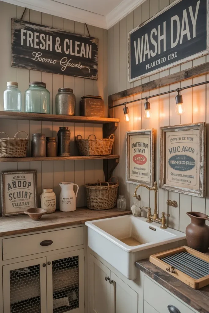 Vintage-Inspired Decor for Authentic Character
