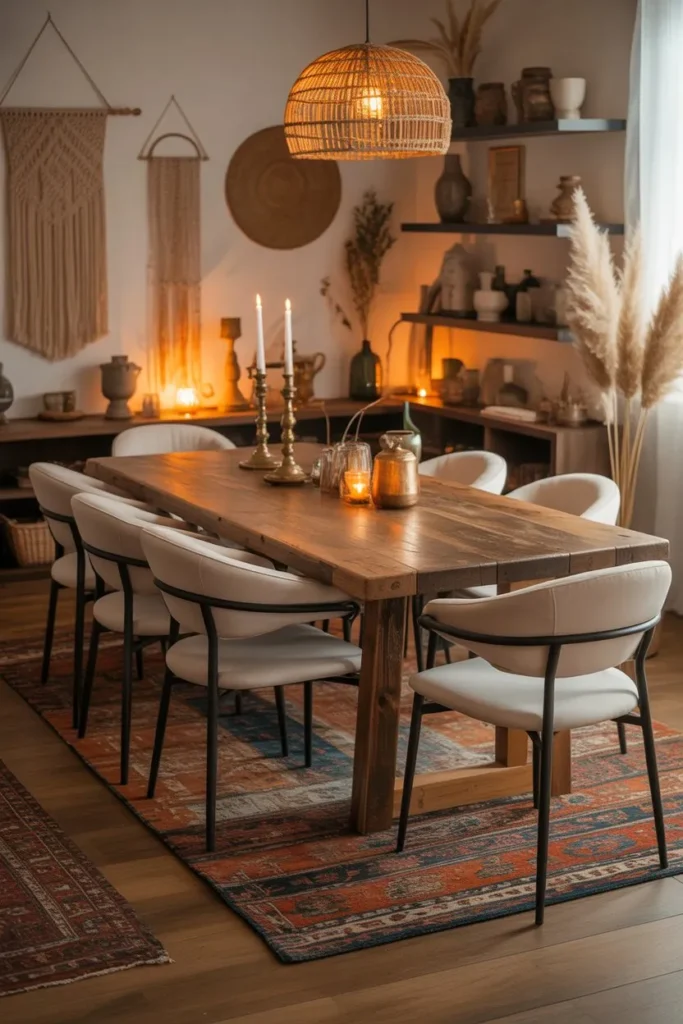 Vintage + Modern Mix for Authentic Boho Character