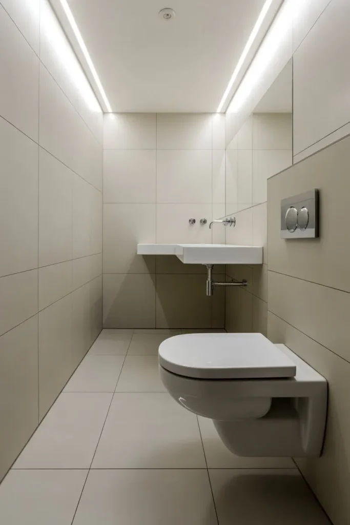 Wall-Mounted Fixtures for Cleaner Flow