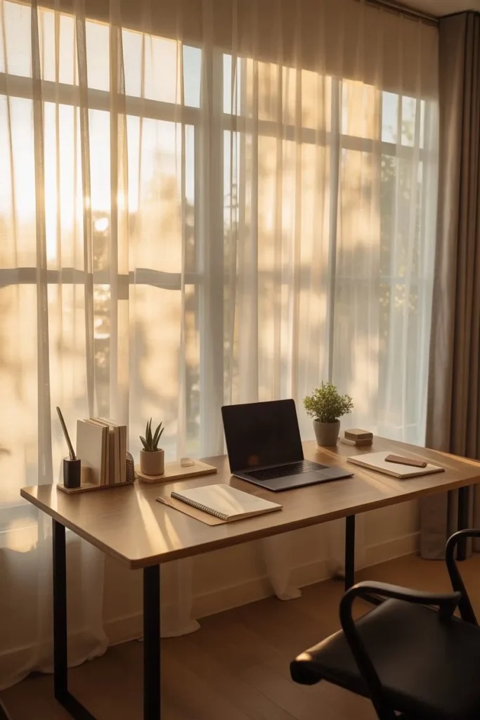 Window-Focused Study Setup for Natural Energy