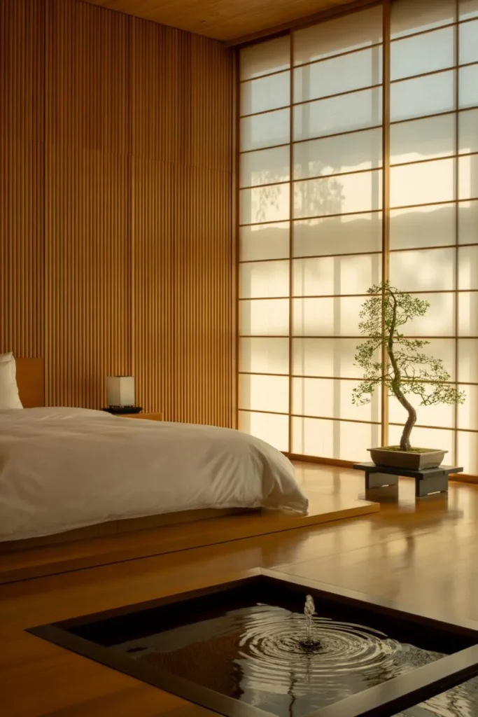 27 Summer Bedroom Ideas for a Fresh Breezy Vibe Zen Bamboo and Paper Sanctuary