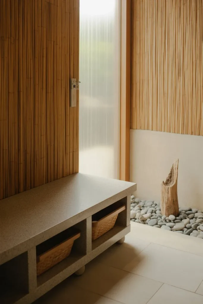 Zen Bamboo and Stone Retreat
