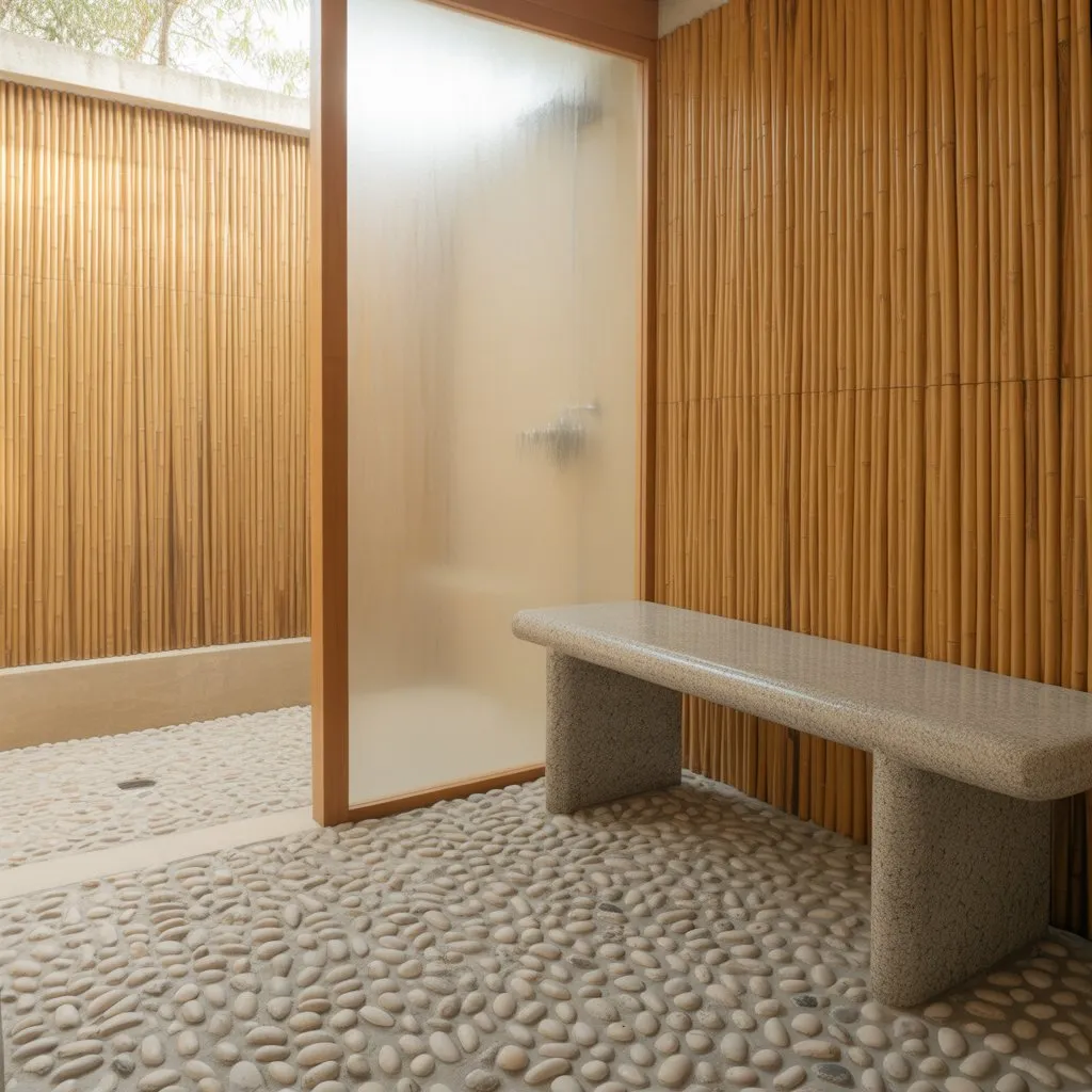 Zen Bamboo and Stone Sanctuary