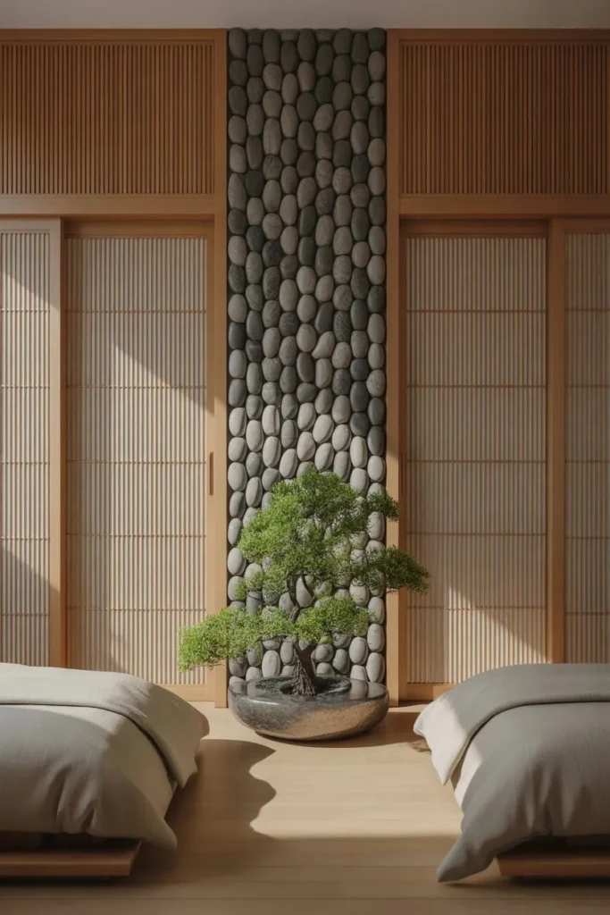 Zen Bamboo and Stone Sanctuary