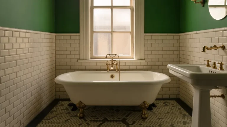 vintage bathroom