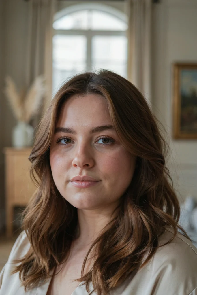 Side Swept Wavy Layers