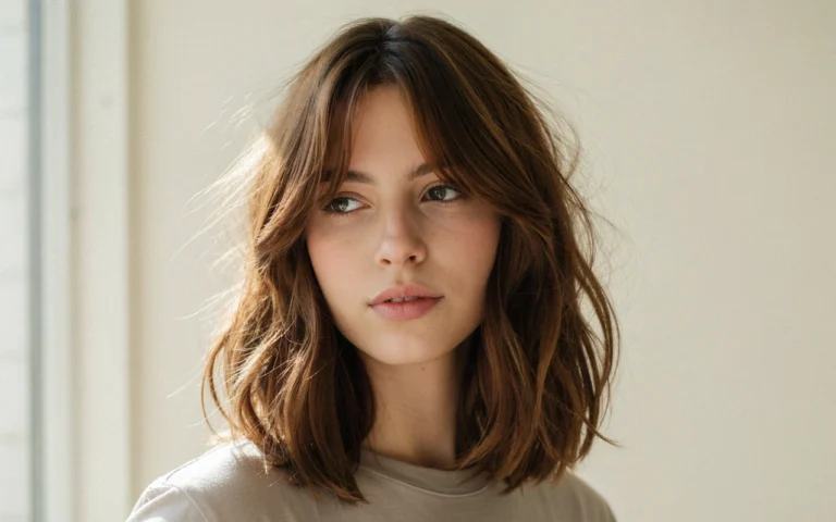 12 Textured Medium Hairstyles for Effortless Volume and Style