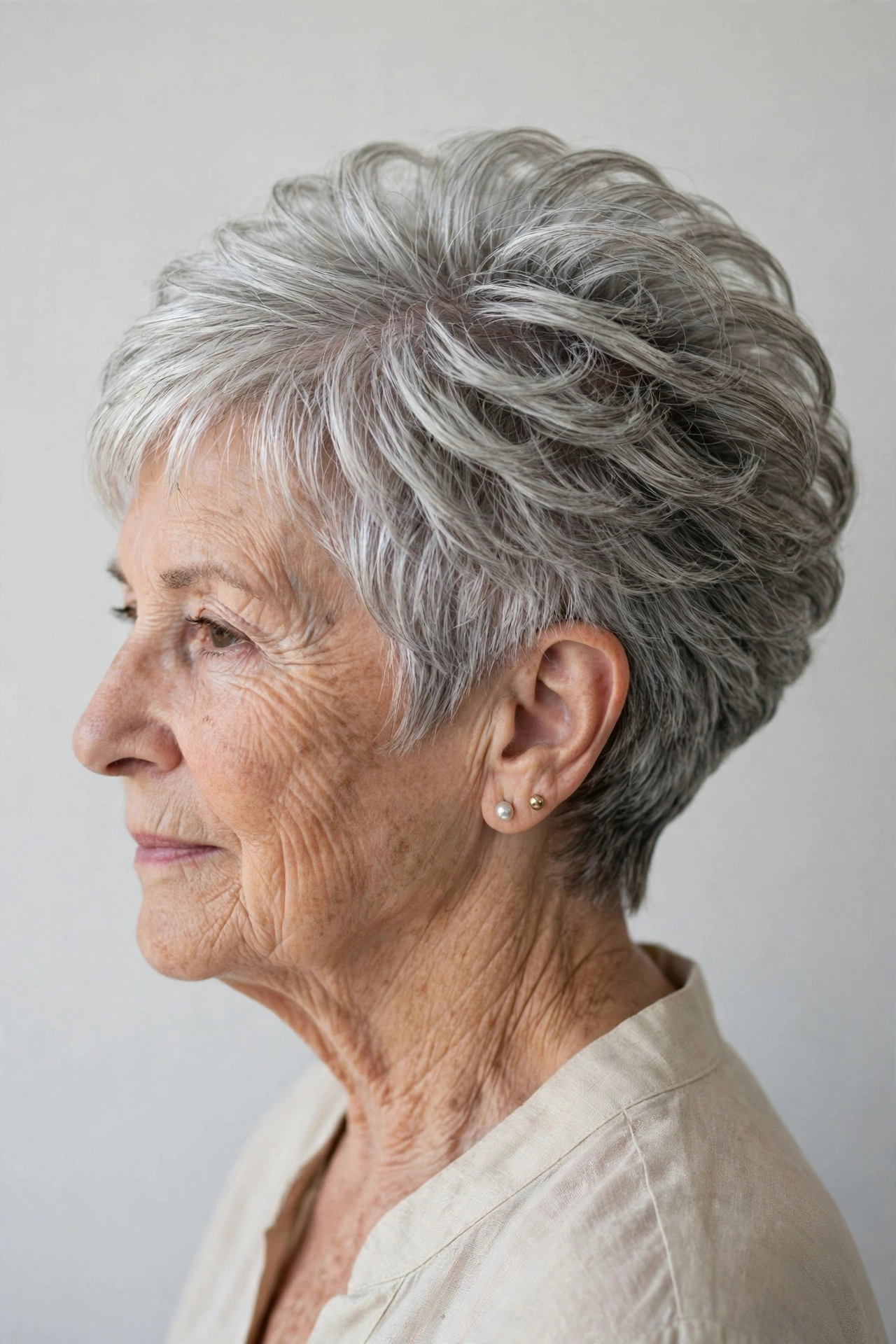 Textured Wedge Cut