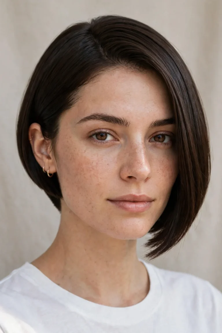 The Classic Sharp Angled Bob