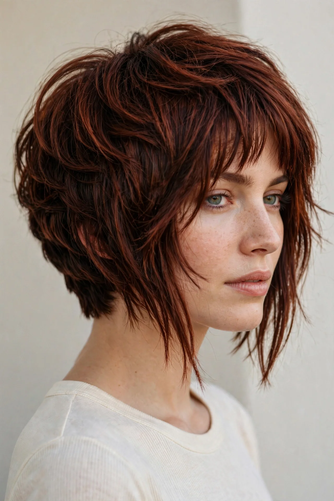 Inverted Bob with Choppy Layers