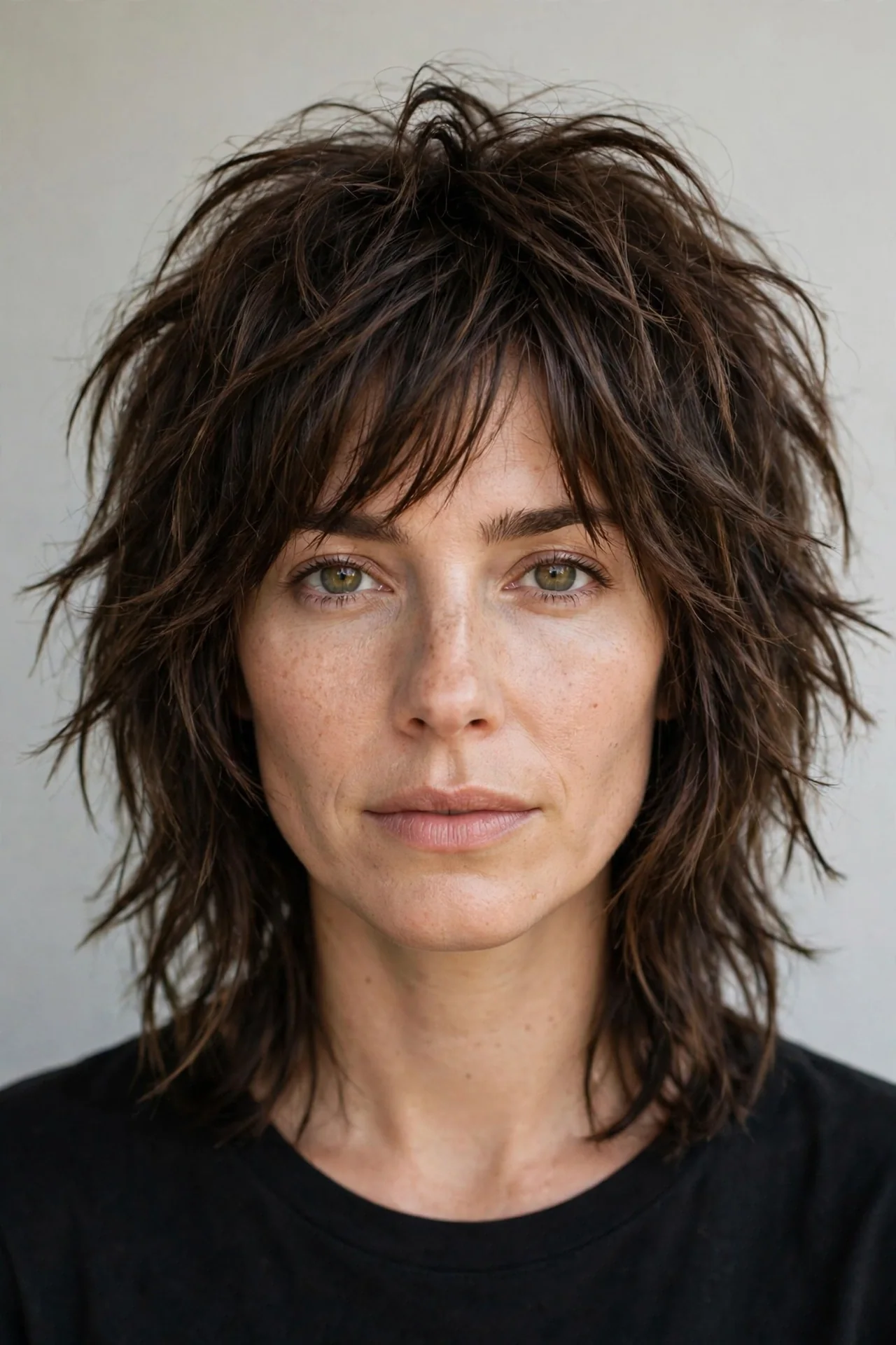 The Modern Rocker Shag With Undone Texture