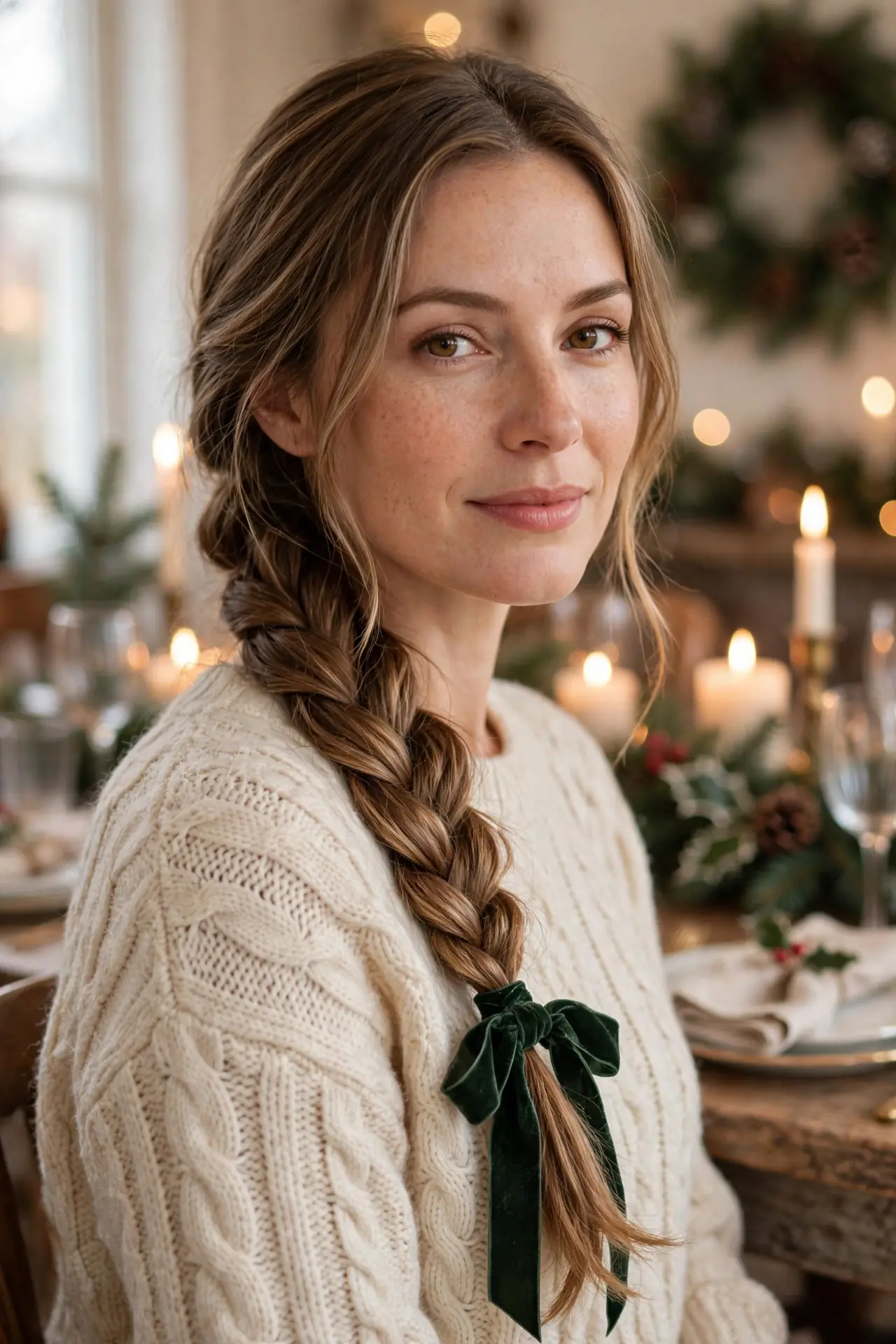Loose Side-Swept Braid