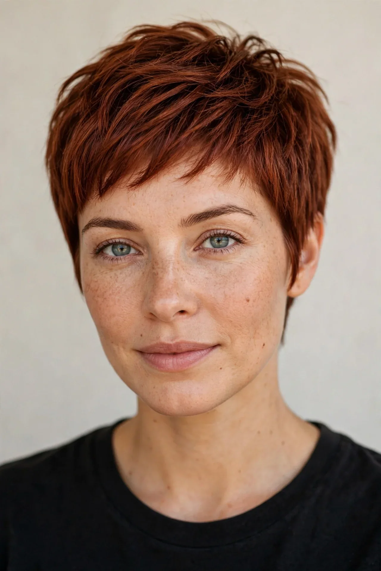 Cowboy Copper Pixie with a High-Shine Finish
