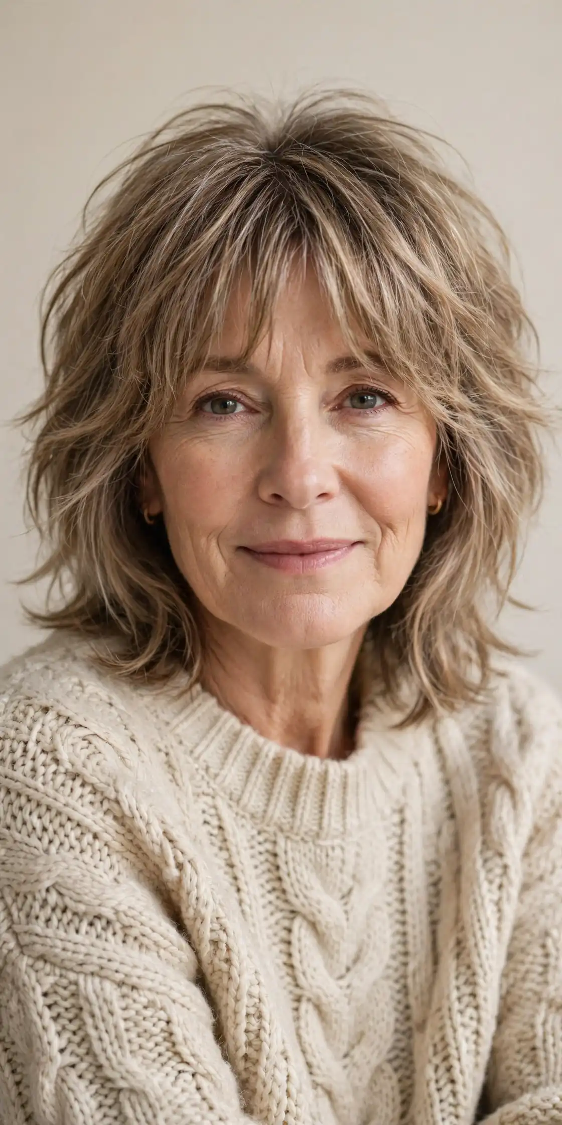 The Cozy Winter Shag for Fine Hair