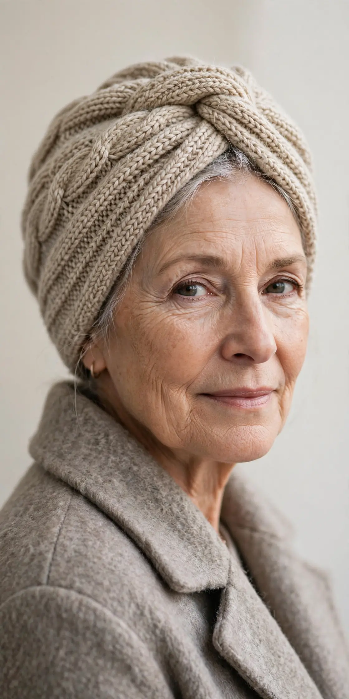 Warm Knit Turban Twist