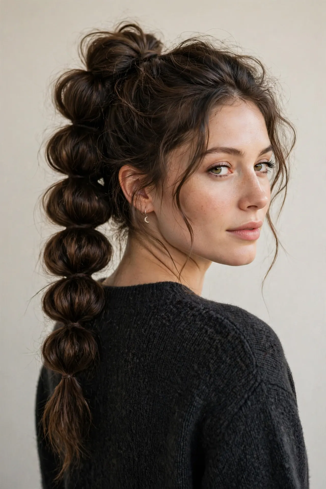 The Bubble-Braid Witch Ponytail: A Spellbinding Halloween Hairstyle