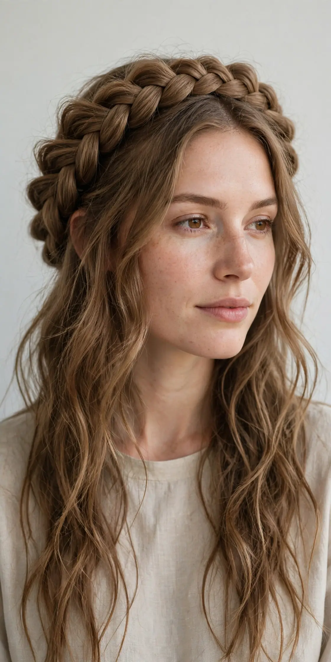 The Romantic Braided Crown