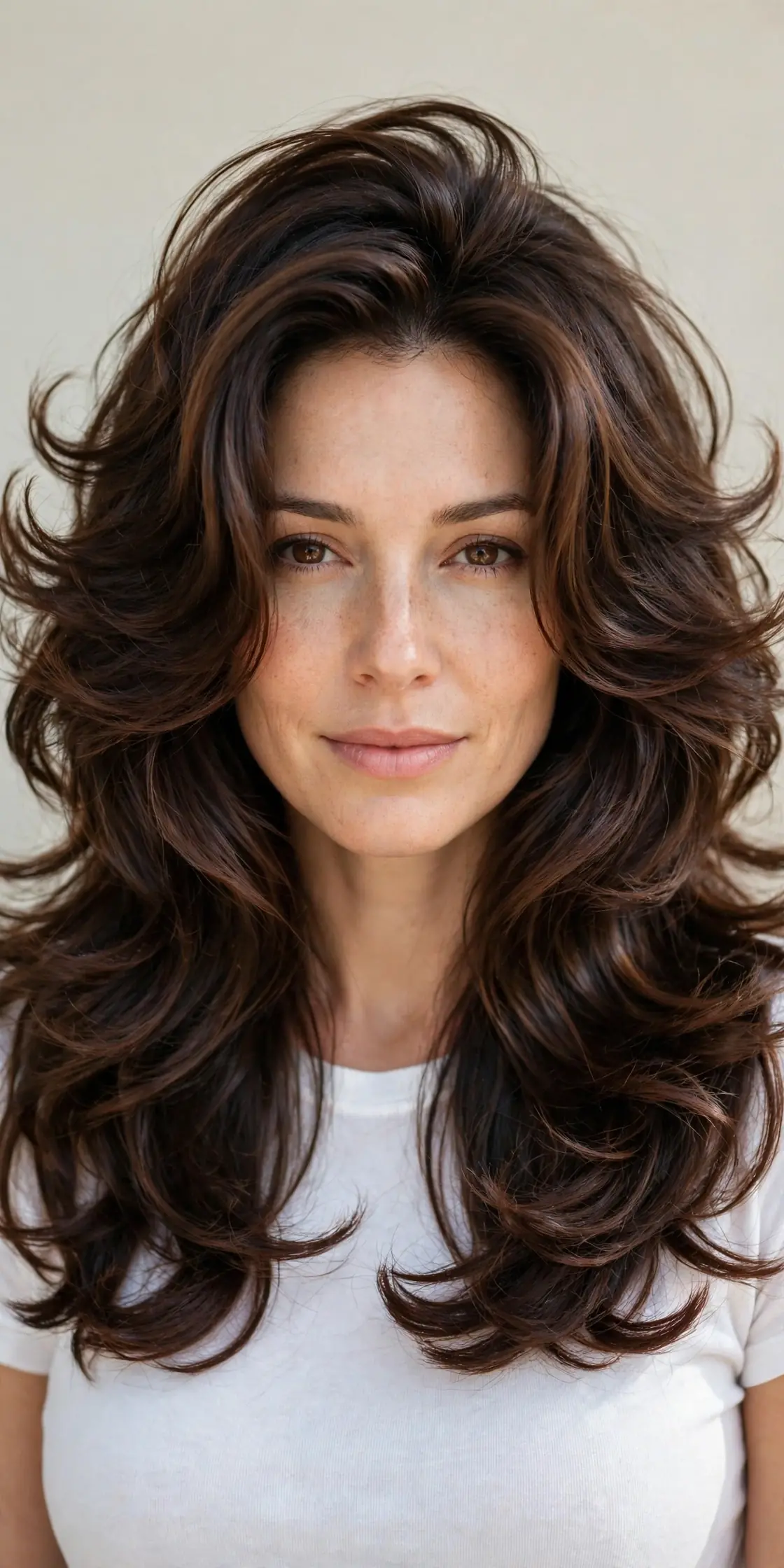 Voluminous Blowout With Face-Framing Layers