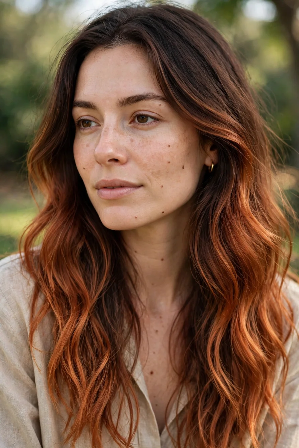 Ginger Brown Ombré Melt