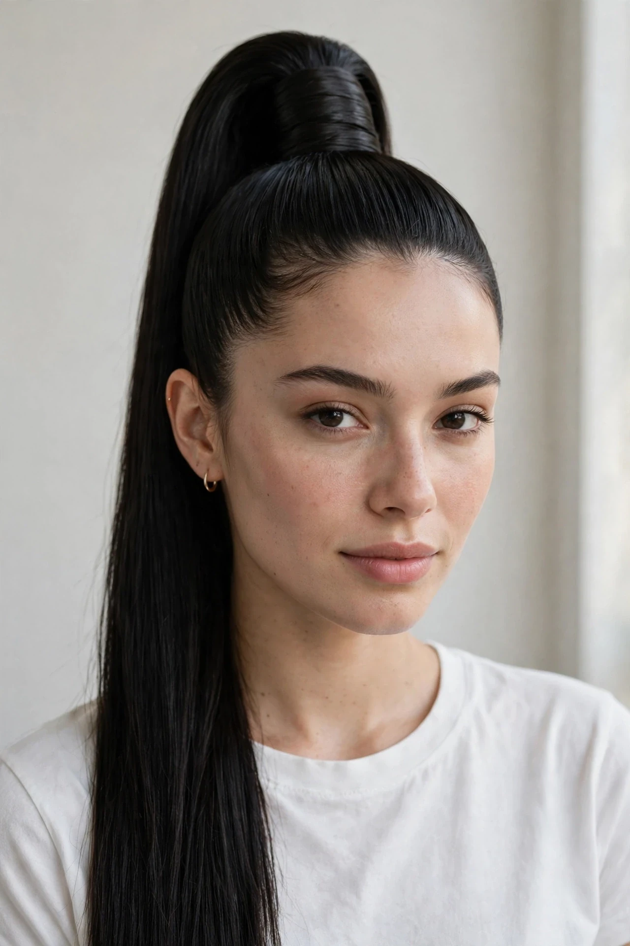 The Sleek High Party Ponytail