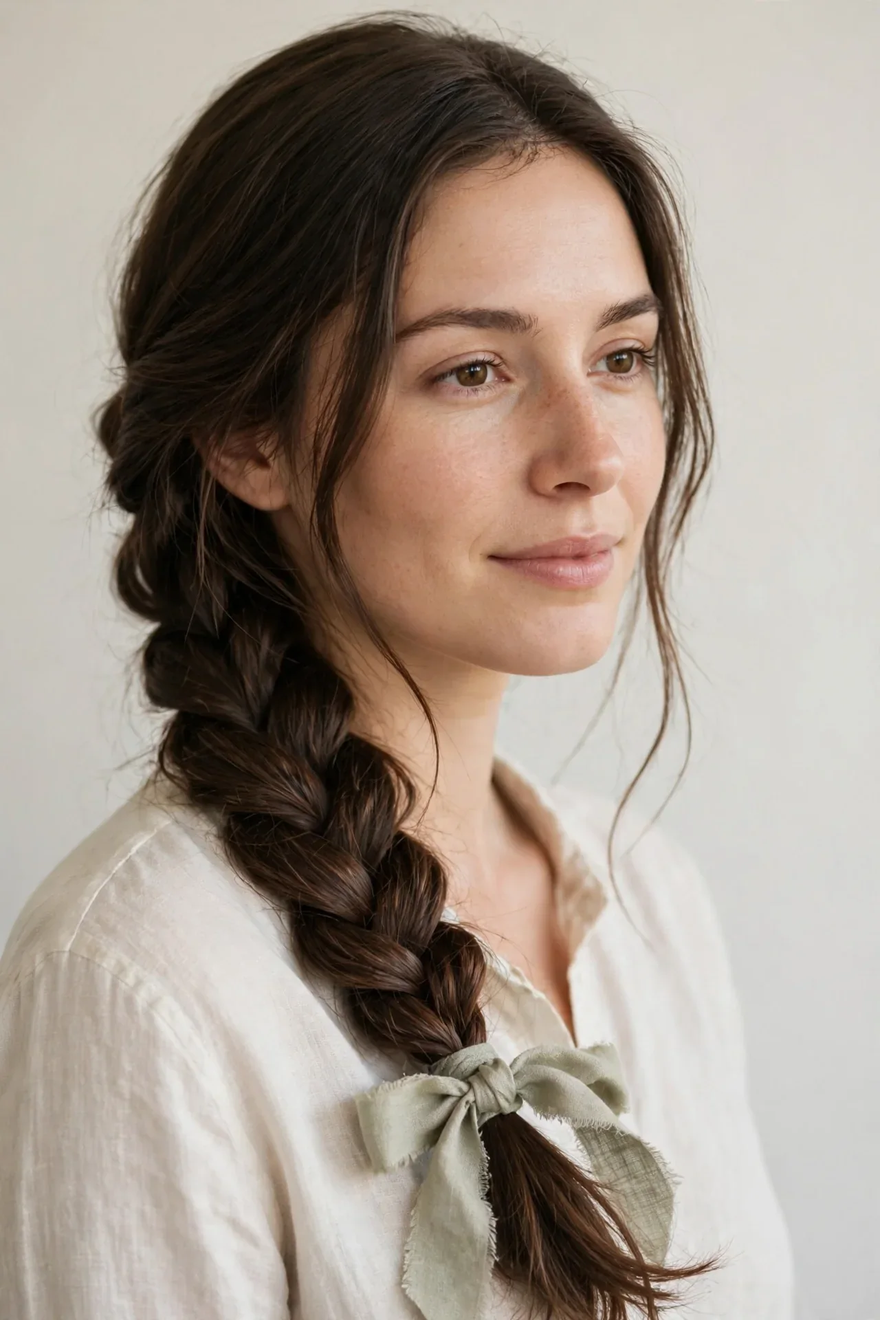 Glam Holiday Fishtail Braid for Long Hair