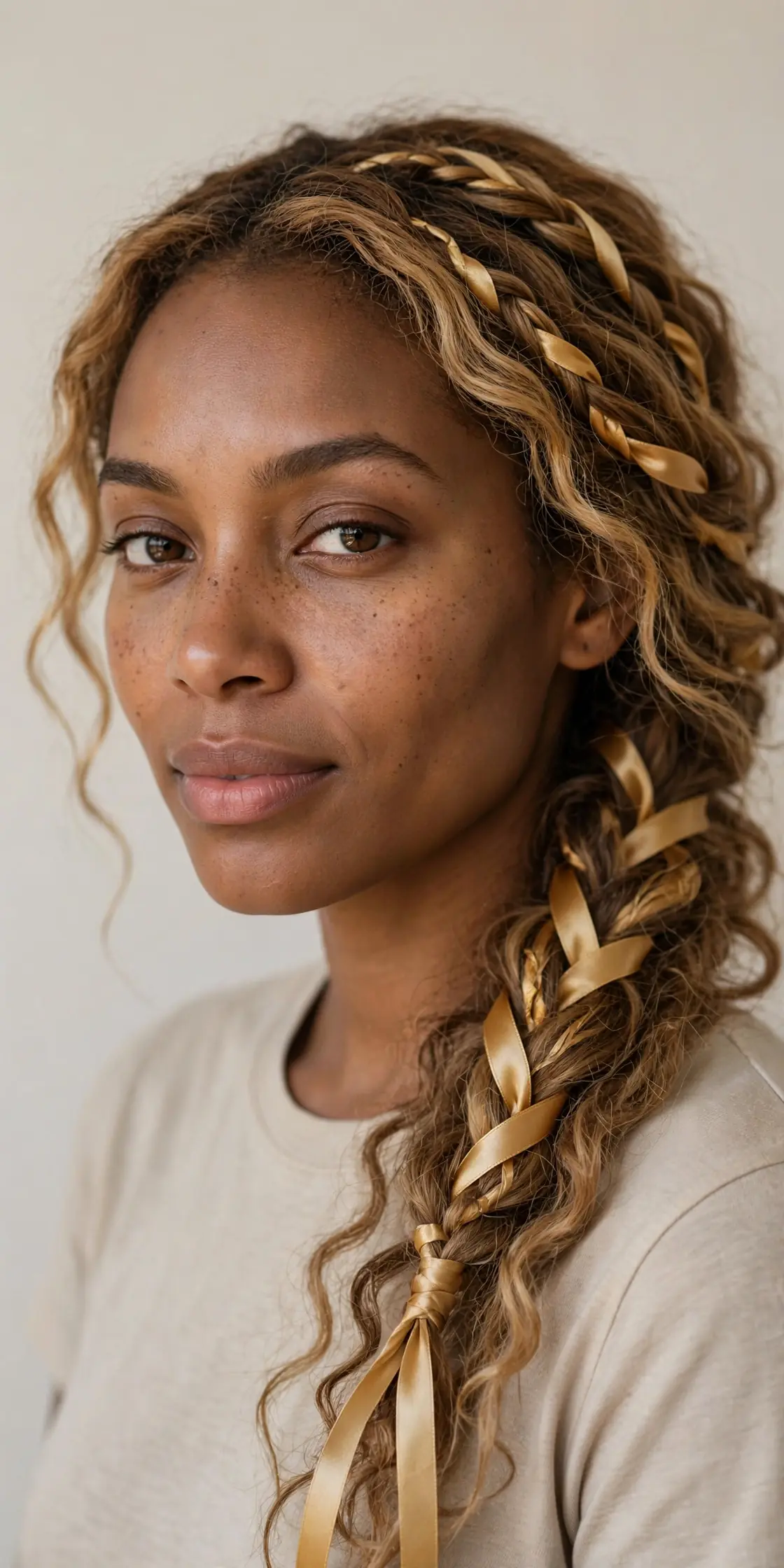 Warm Bronde with Soft Dimension