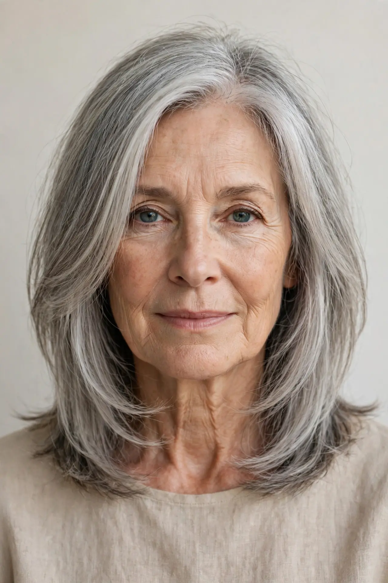 Collarbone Cut With Soft Face-Framing Layers