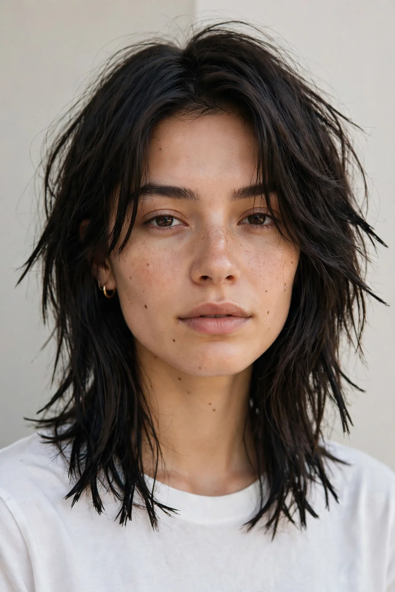 Textured Lob with Choppy Ends