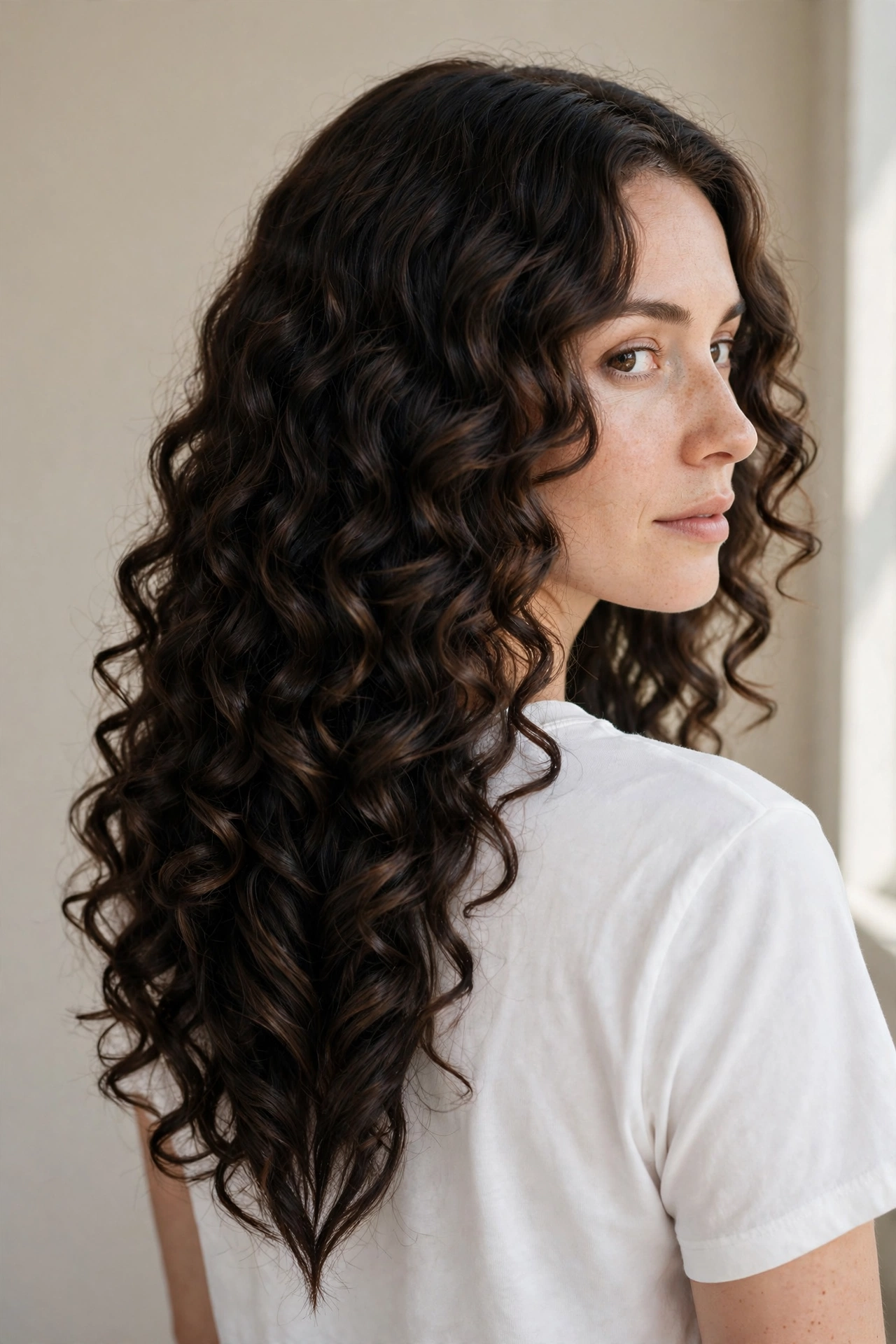 V-Cut Layers for Cascading Curl Length