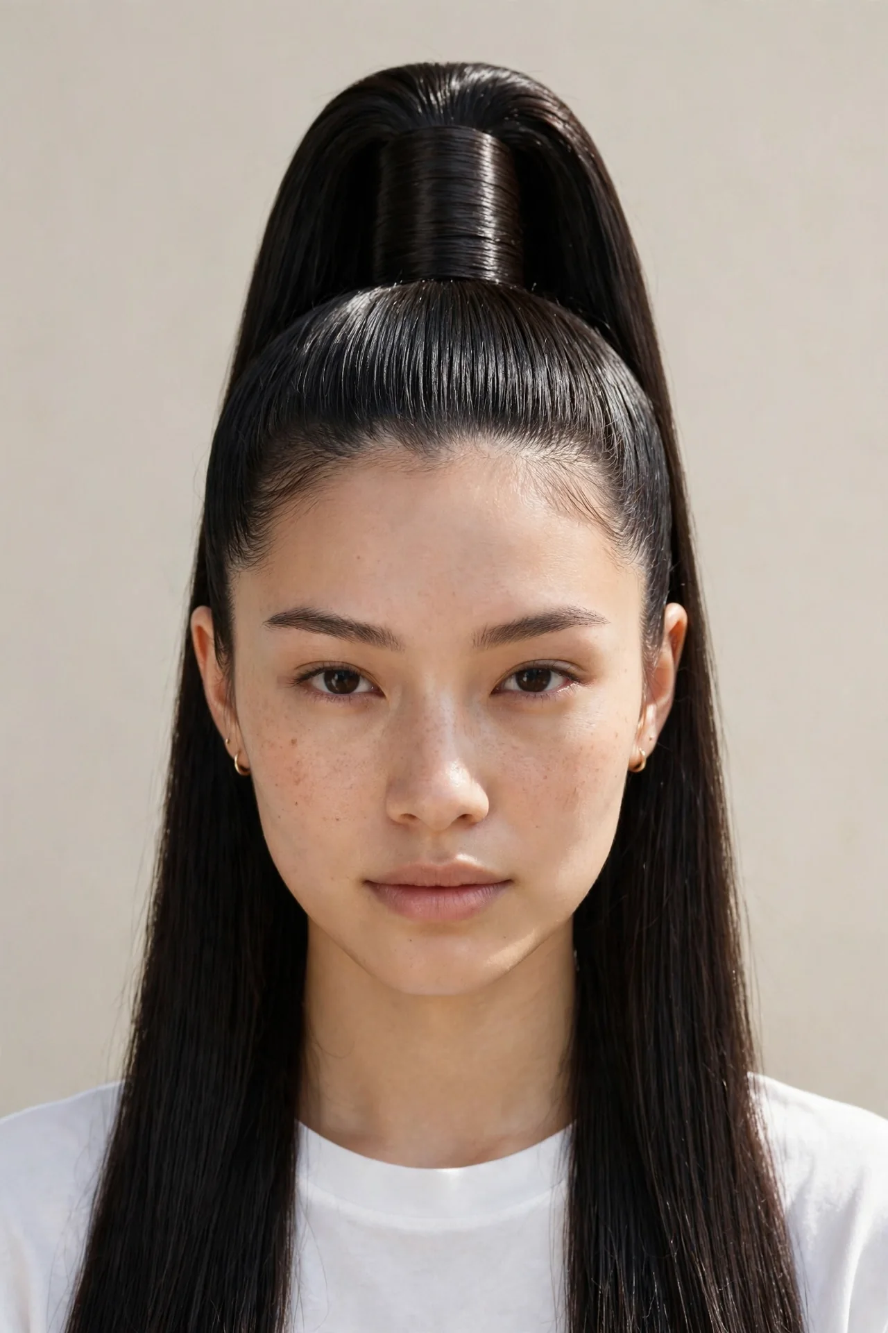 Sleek NYE Party Ponytail