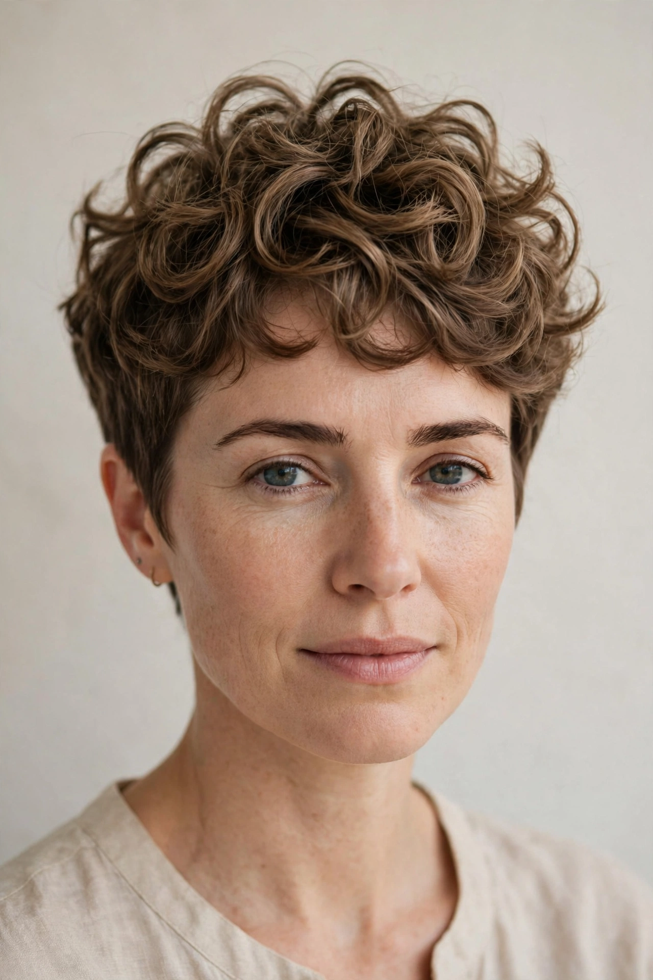 The Curly-Top Pixie