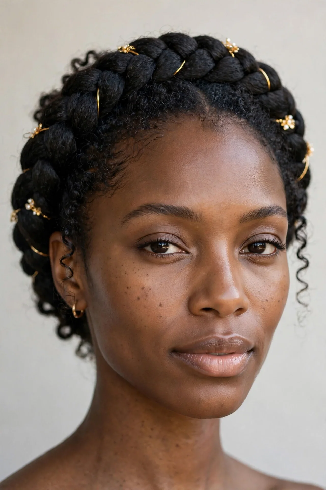Elegant Halo Crown Braid for Special Occasions