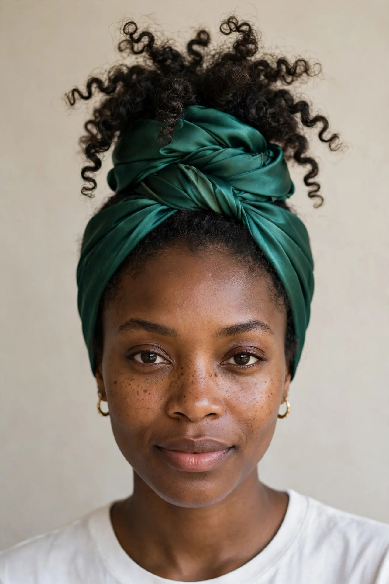 Satin-Scarf Pineapple: Nighttime Protection for Natural Hair