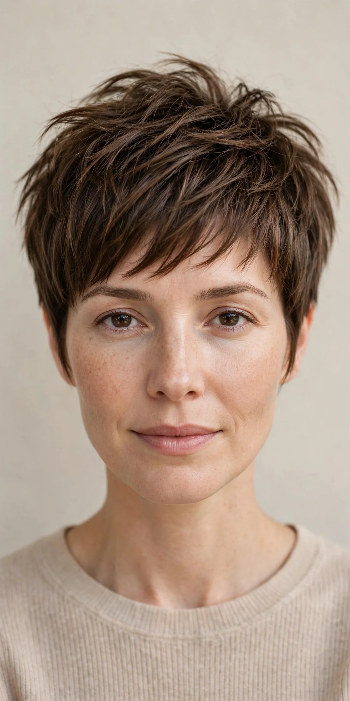 The Choppy Pixie with a Long Crown