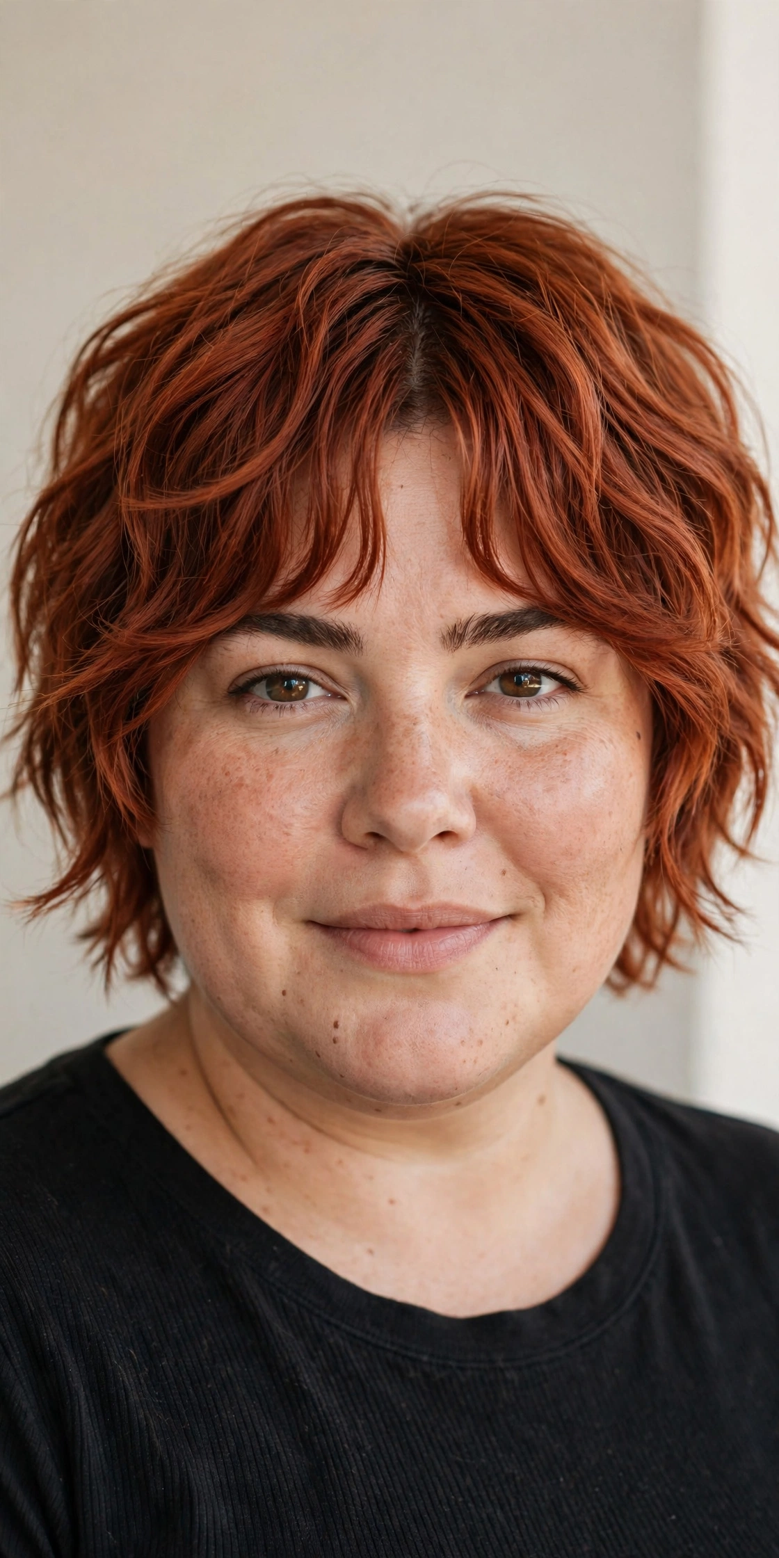 The Short Shag with Curtain Fringe