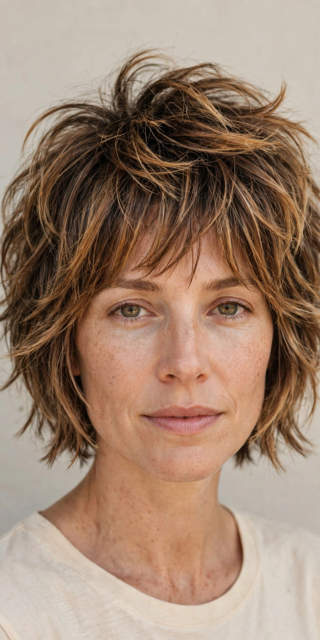Shaggy Layered Bob