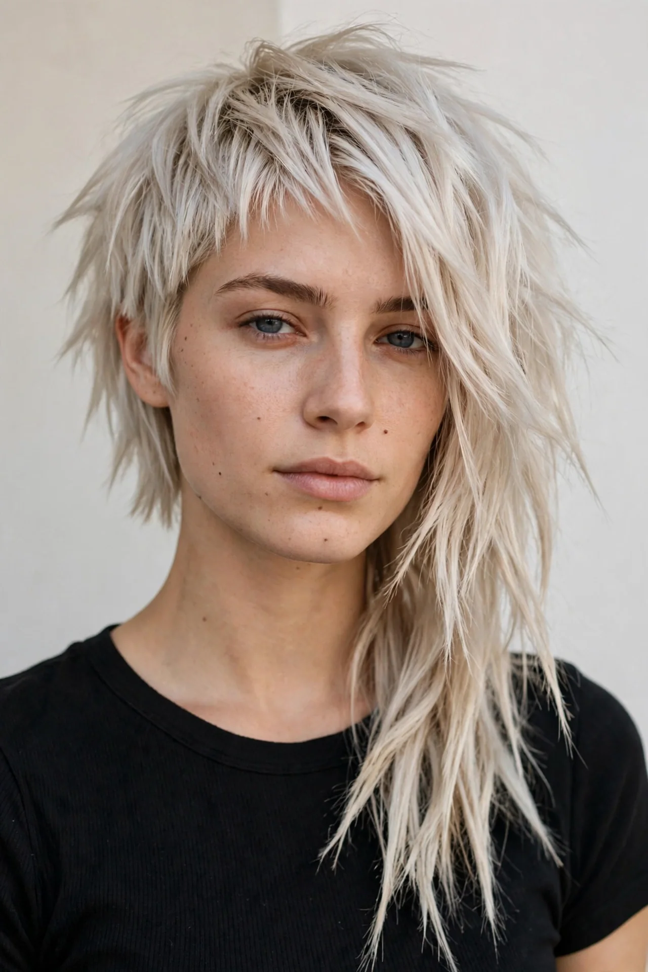 Asymmetrical Choppy Bob