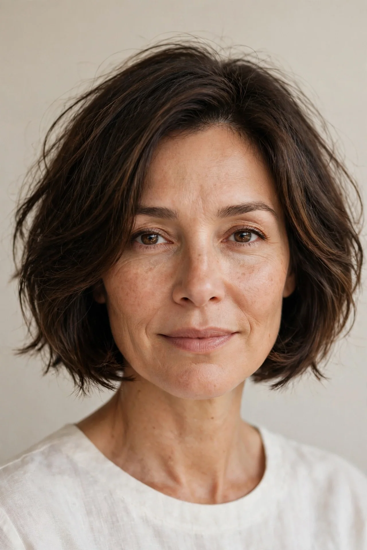 The Undone French-Inspired Bob
