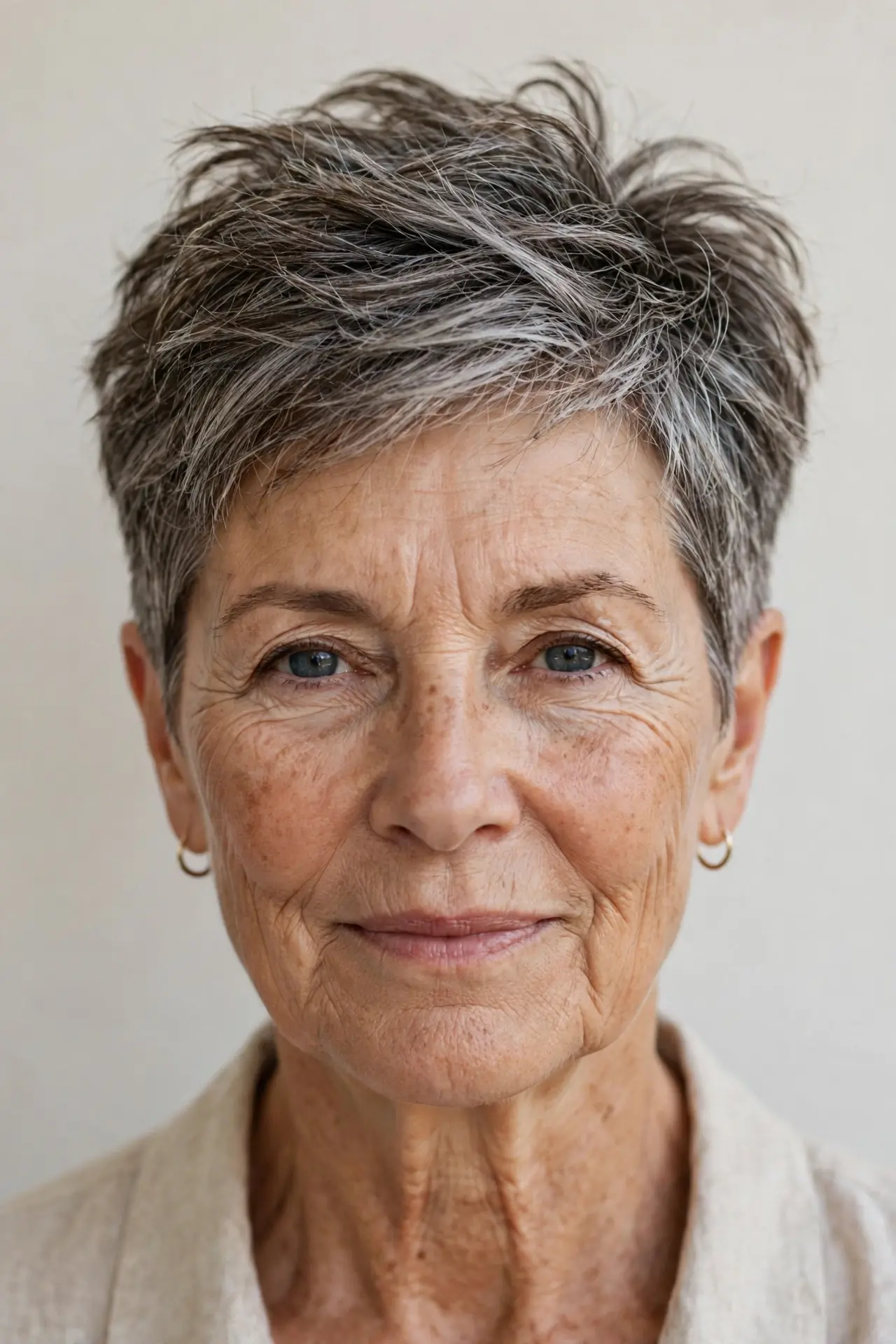 The Undone Tapered Crop for Women Over 60