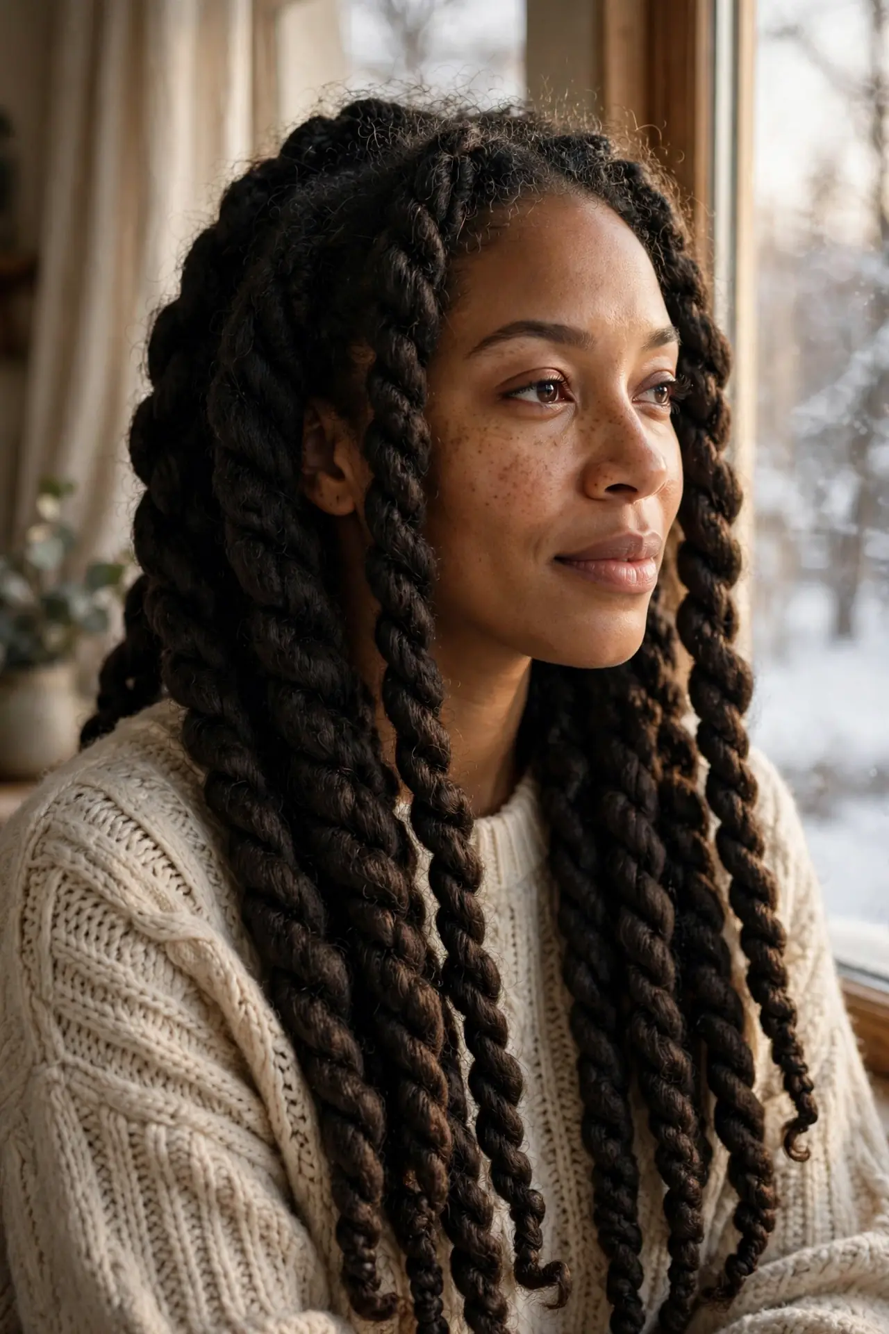 Chunky Winter Twists with Moisture Sealing